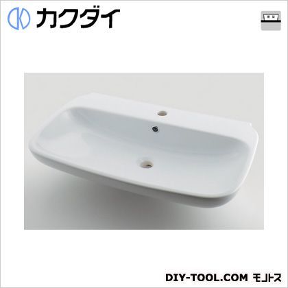 角型洗面器 切込寸法W120×D260ミリ 9L #LY-493207 1個