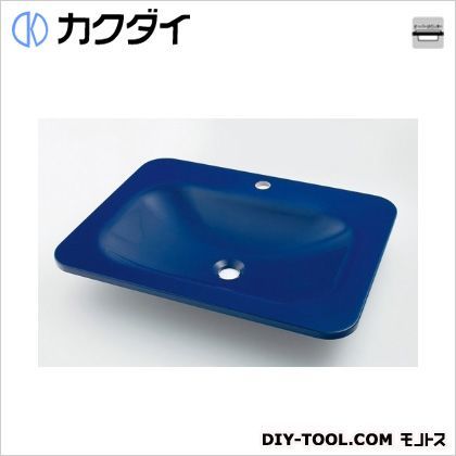 角型洗面器 ロイヤルブルー 7.5L #MR-493220B 1点