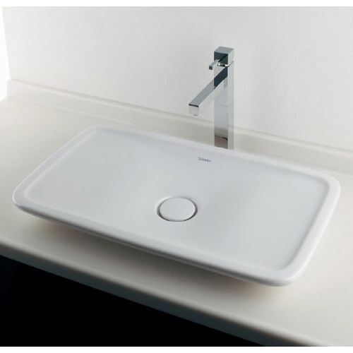 角型洗面器 白(ホワイト) 呼32・横695・縦415 #DU-0370700000 1点