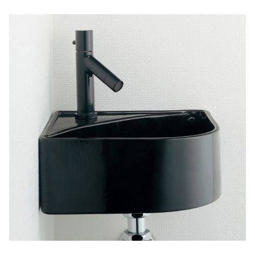 壁掛手洗器//ブラック 黒(ブラック) 493-150-D 1点
