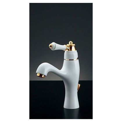 シングルレバー混合栓 白(ホワイト) 183-200GN 1点