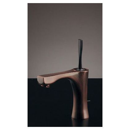 シングルレバー混合栓 ブロンズ 183-231GN-BP 1点