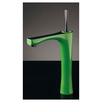 シングルレバー混合栓 トール・ライムグリーン トール 183-235-GR 1点