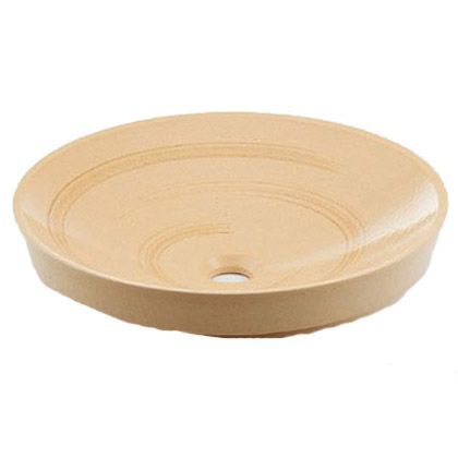 丸型洗面器 亜麻 493-049-CR 1点