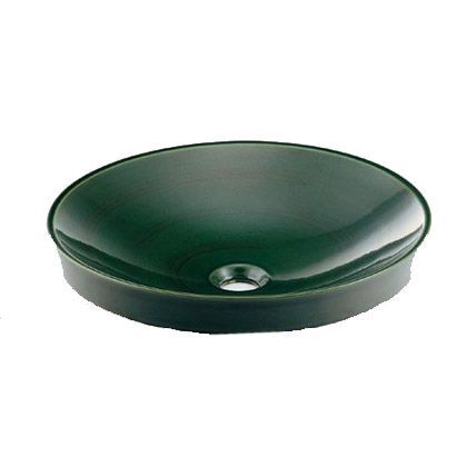 丸型洗面器 青竹 493-049-GR 1点