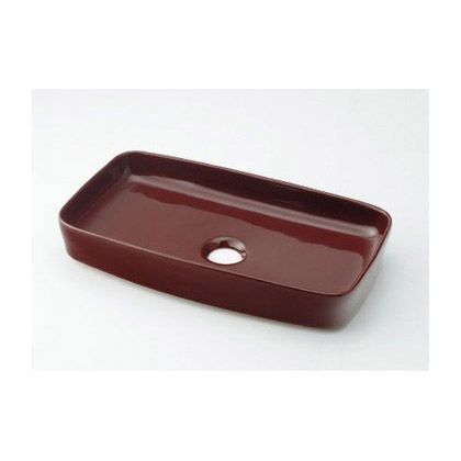 角型手洗器 ショコラ(茶) 493-073-BR 1点