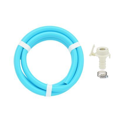 これカモ二槽式洗濯機用給水ホースワンタッチ給水ジョイントセット パステルブルー 1.0m GA-LC020 1点