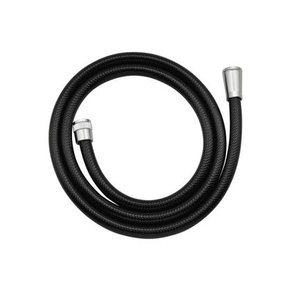 これカモ シャワーホース 取替用(アダプター付 ほとんどのメーカーに対応) ブラック 0.6m GA-FK081 1点