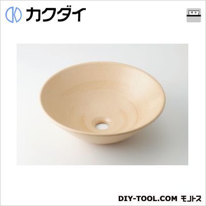 丸型手洗器 亜麻 493-046-CR 1点