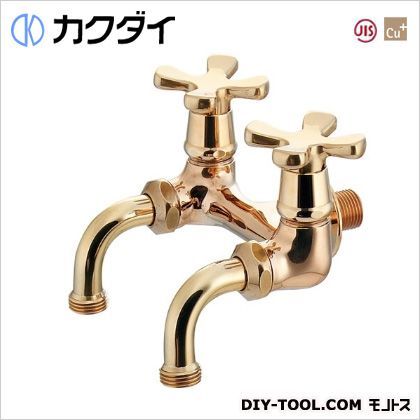 ガーデン用双口ホーム水栓