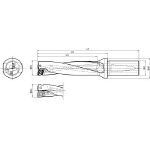 ドリル用ホルダ 360 x 50 x 50 mm S32DRX310M409 1