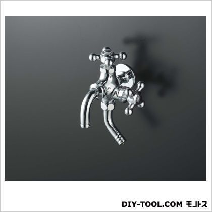 二口横水万能水栓 K23C 1