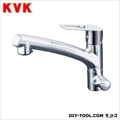 浄水器専用シングルレバー式シャワー付混合栓 奥行×高さ:250×679mm KM5061NEC 1点