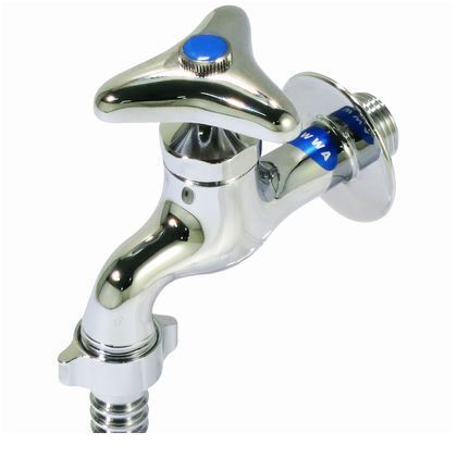 カップリング付横水栓