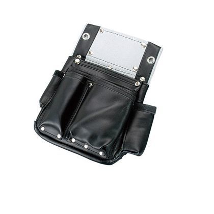 釘袋サイドポケット付 黒 SH-602 1