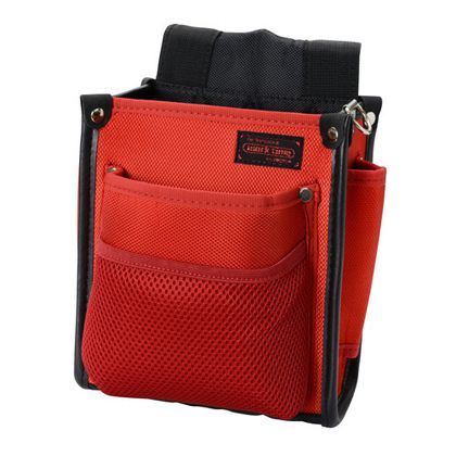 RED ZONE 電工袋2段 レッド KNR-11 1