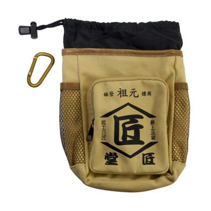 匠堂 腰袋 生成り TD-12BE 1