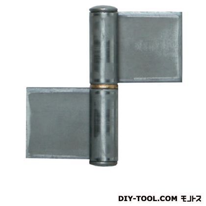 鉄 旗丁番 生地 3.0×76mm K-30-76 R 2枚