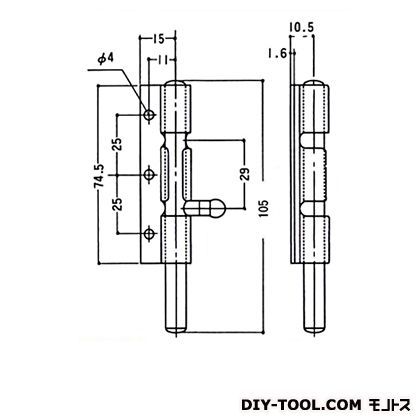 クマモト ステン点検口用落し 100mm バレル研磨 D-85SUS-100 1...