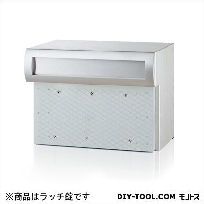 郵便ポストSONIA埋込ボックスタイプラッチ錠 ヘアライン仕上 27.5×29×39cm R905H 1