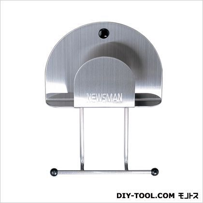 新聞受NM-10UB傘掛け付ヘアーライン仕上げ 3.5×24.1×18cm 244-844 1