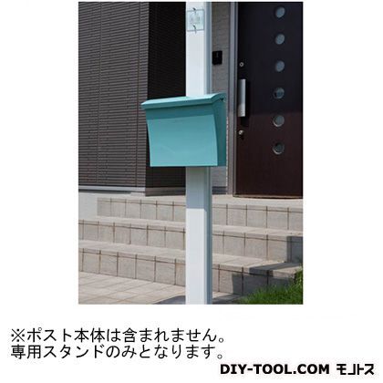 Luce(デザインポスト) 機能門扉 ステンレスカラーホワイト W12×D8×H190cm 1台