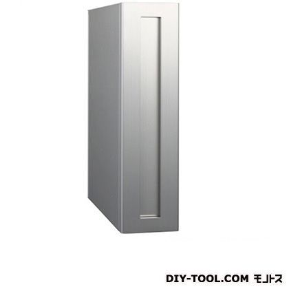 口金縦型ポスト ヘアライン仕上げ W10×D37.8×H39cm T926H 1台