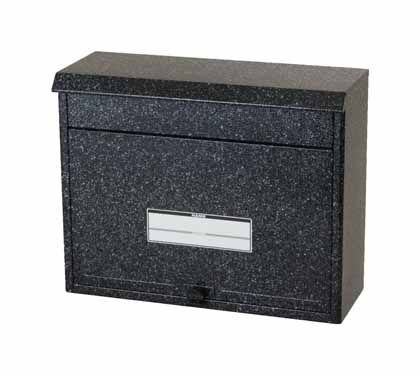 らくらくポスト 黒みかげ 全幅375mm✕全高300mm✕全奥行150mm SGE-2400 1台