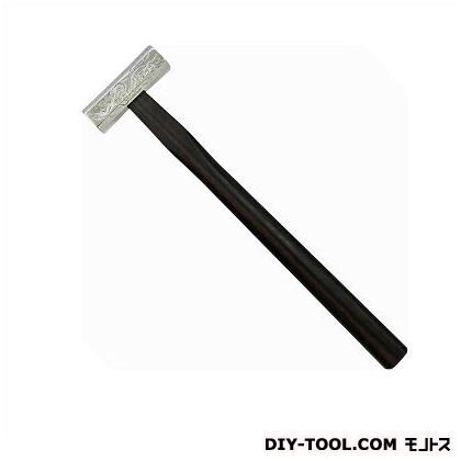 ステンレス八角玄能うねり龍彫金入黒檀柄