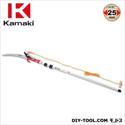 3段伸縮式高枝切鋏シルバーポール3m 全長1.4~3.0m #1000-DX 1