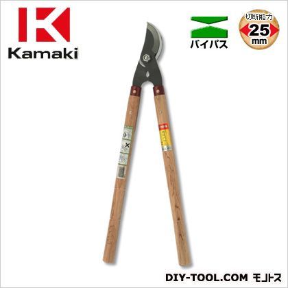 木柄太枝切鋏切断能力25mm 全長600mm L-40 1
