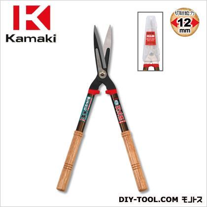 アルミハンドル木柄グリップ付刈込はさみ小刃長160mm 全長545mm #250W-30 1