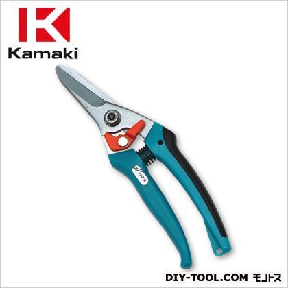 コンパクト先細剪定鋏ストレ-トタイプ 全長190mm P-851 1