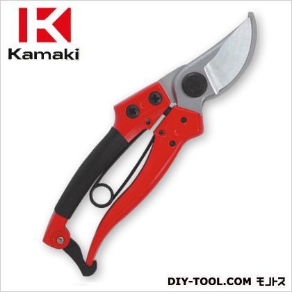 強力型剪定鋏赤柄バイパスタイプ 全長180mm P-870B 1