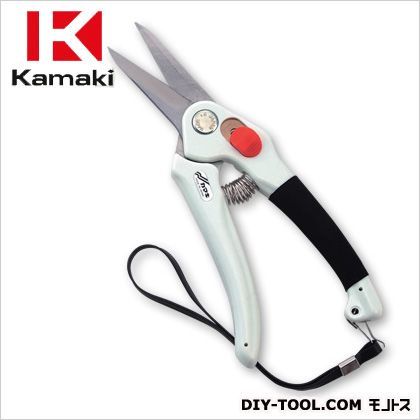 剪定鋏ステンレス刃ストレ-トタイプ 全長185mm P-901S 1