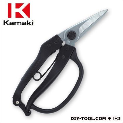 ガード付小枝切鋏ストレ-トタイプ 全長210mm Z-21K 1