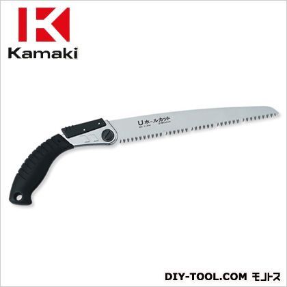 ピストル型剪定鋸鞘付Uホールカット刃万能目刃長210mm 全長400mm L-210 1