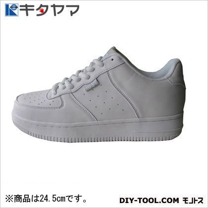 安全靴マンティス紐タイプ3E ホワイト 24.5cm M-19 1点