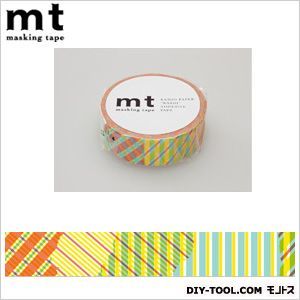 mt1Pストライプチェック・レッド 奥行4.8×幅4.8×高さ1.5cm MT01D119 1