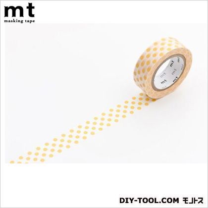 mt1Pドット・アプリコット 奥行4.8×幅4.8×高さ1.5cm MT01D132 1