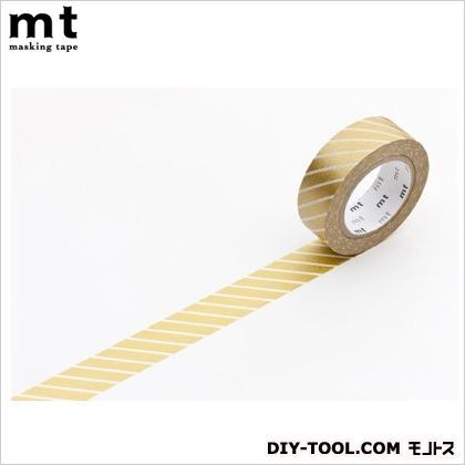 mt1Pストライプ・ゴールド 奥行4.8×幅4.8×高さ1.5cm MT01D144 1