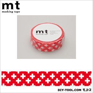 mt1Pクロス・カーマイン 奥行4.8×幅4.8×高さ1.5cm MT01D160 1