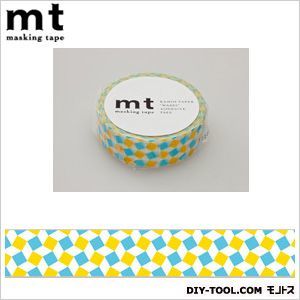 mt1Pスクエア・イエロー 奥行4.8×幅4.8×高さ1.5cm MT01D178 1