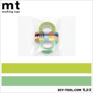 mt2P若苗×若緑 奥行1.5×幅10×高さ18.5cm MT02P086 1