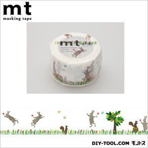 mtex重ねるテープうさぎ&りす 奥行4.8×幅4.8×高さ3cm MTEX1P72 1