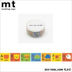 キッズアルファベットA-M 4×4×1.5cm MT01KID013 1