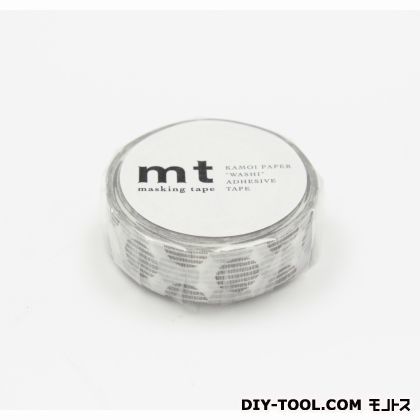 mt1P手描きドット・モノクロ 15mm×10m MT01D224 1点