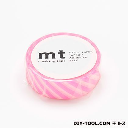 mt1Pストライプ・ショッキングピンク 15mm×10m MT01D249 1