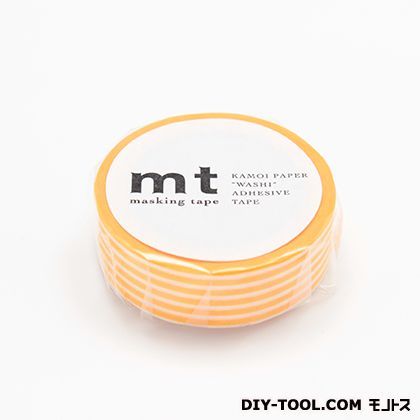 mt1Pボーダー・イエロー 15mm×10m MT01D253 1