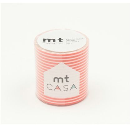 mtCASA50mmボーダー・ブライトオレンジ 50mm×10m MTCA5069 1
